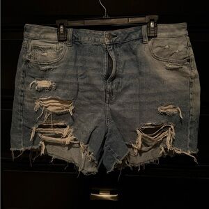 American Eagle Distressed Denim Shorts